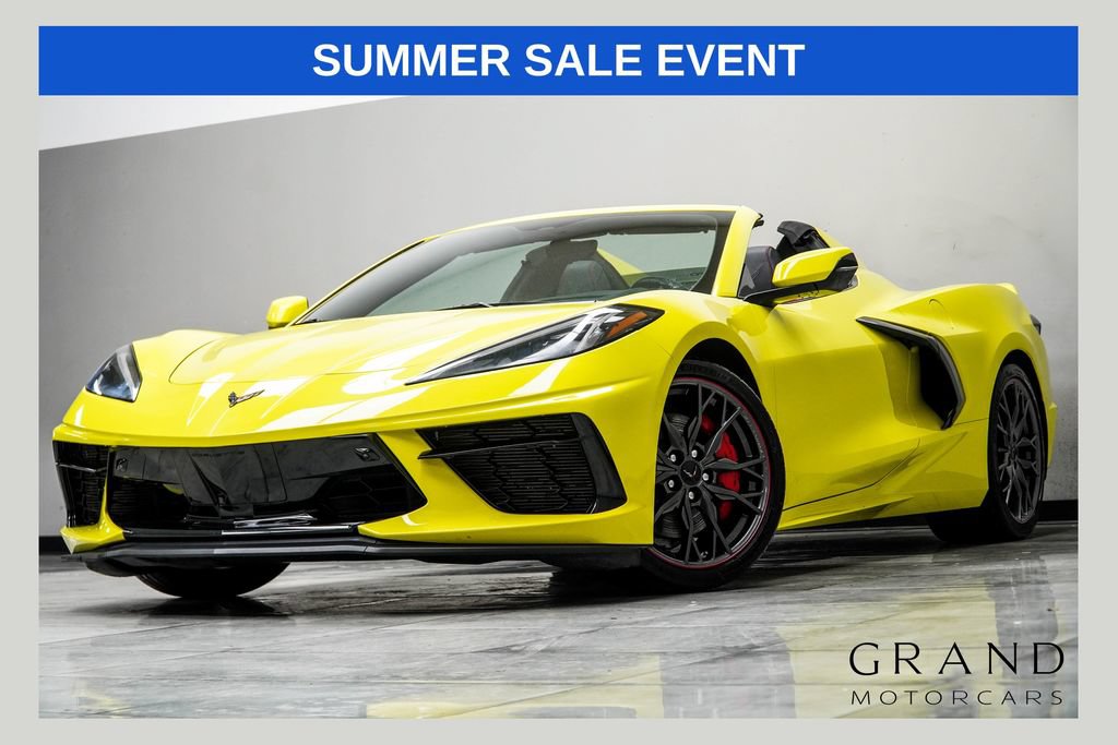 Used 2023 Chevrolet Corvette Stingray Premium Conv w/ Z51 Performance Package RWD image 1