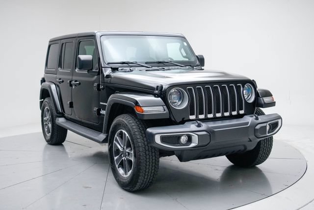 Used 2023 Jeep Wrangler Unlimited Sahara w/ LED Lighting Group AWD/4WD image 1