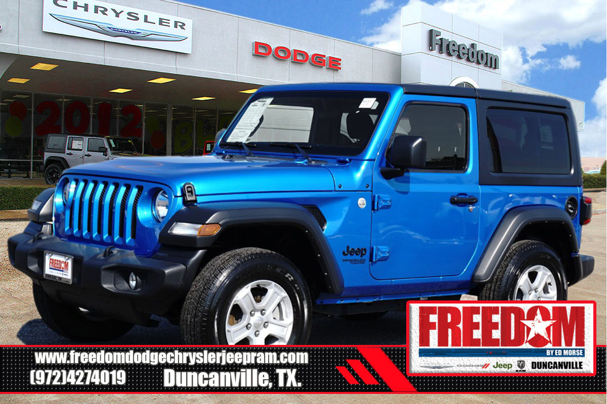 Certified 2021 Jeep Wrangler Sport S