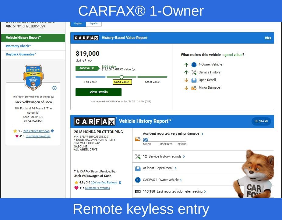 Used 2018 Honda Pilot Touring image 9
