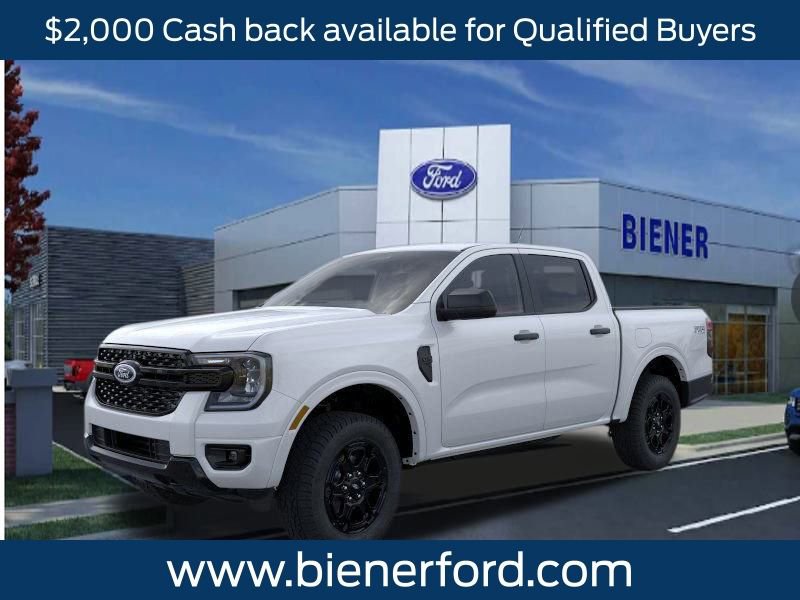 New 2025 Ford Ranger XLT w/ FX4 Off-Road Package