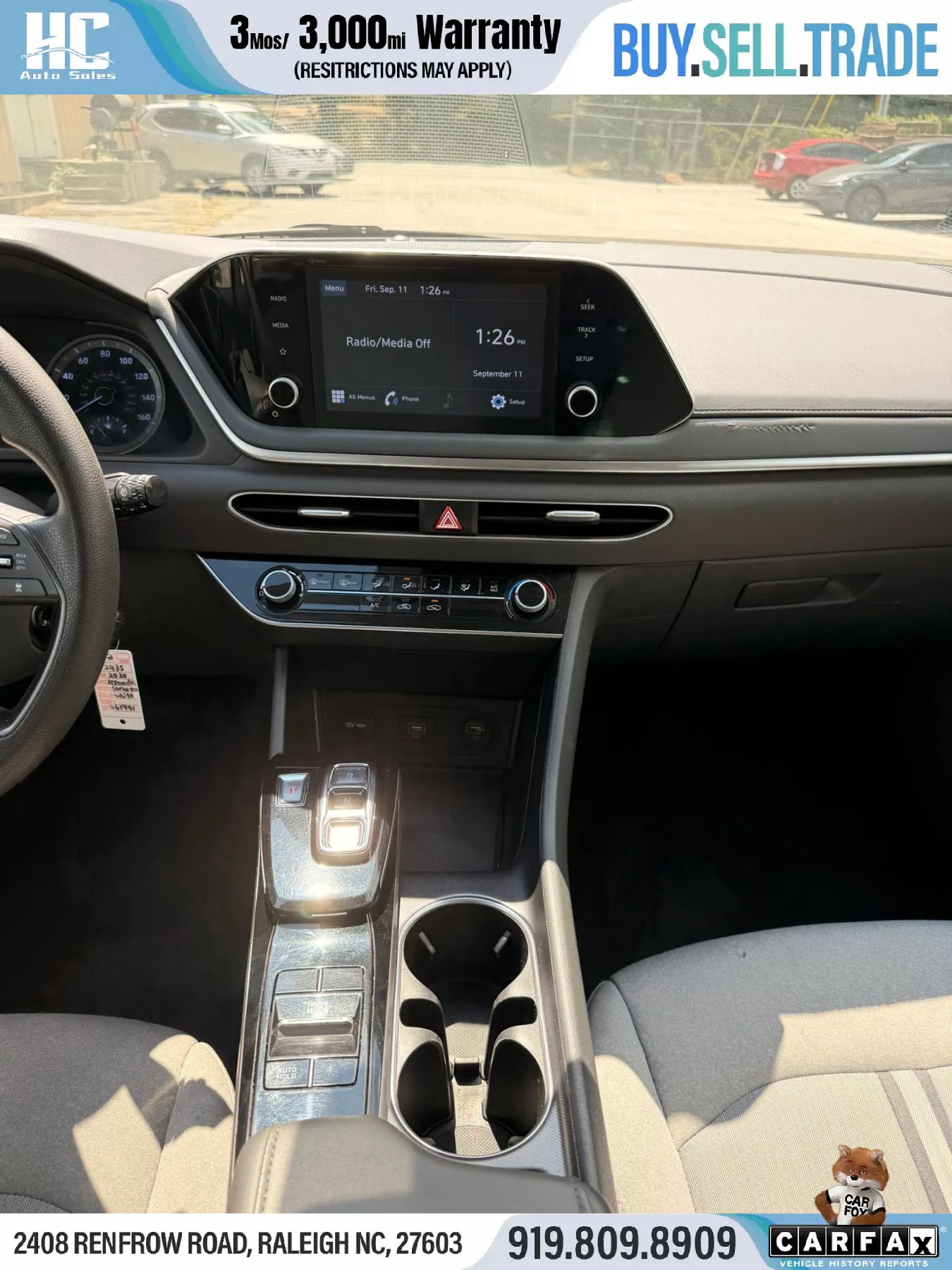 Used 2020 Hyundai Sonata SE FWD image 24