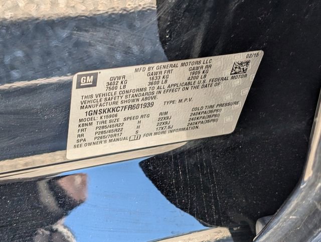 Used 2015 Chevrolet Suburban LTZ image 15