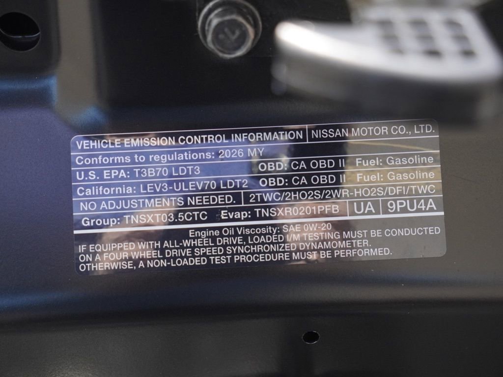 New 2026 Nissan Pathfinder SV image 25
