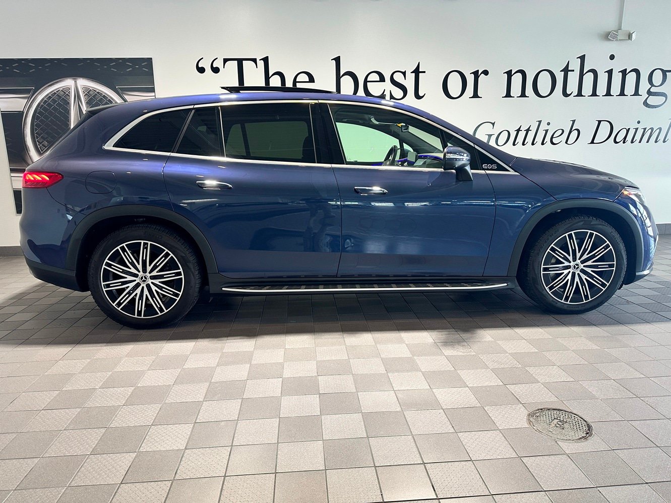 Certified 2023 Mercedes-Benz EQS 450+ 4MATIC SUV w/ Acoustic Comfort Package image 3