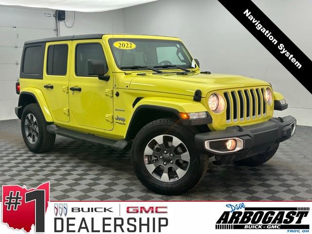 Used 2022 Jeep Wrangler Unlimited Sahara w/ Cold Weather Group