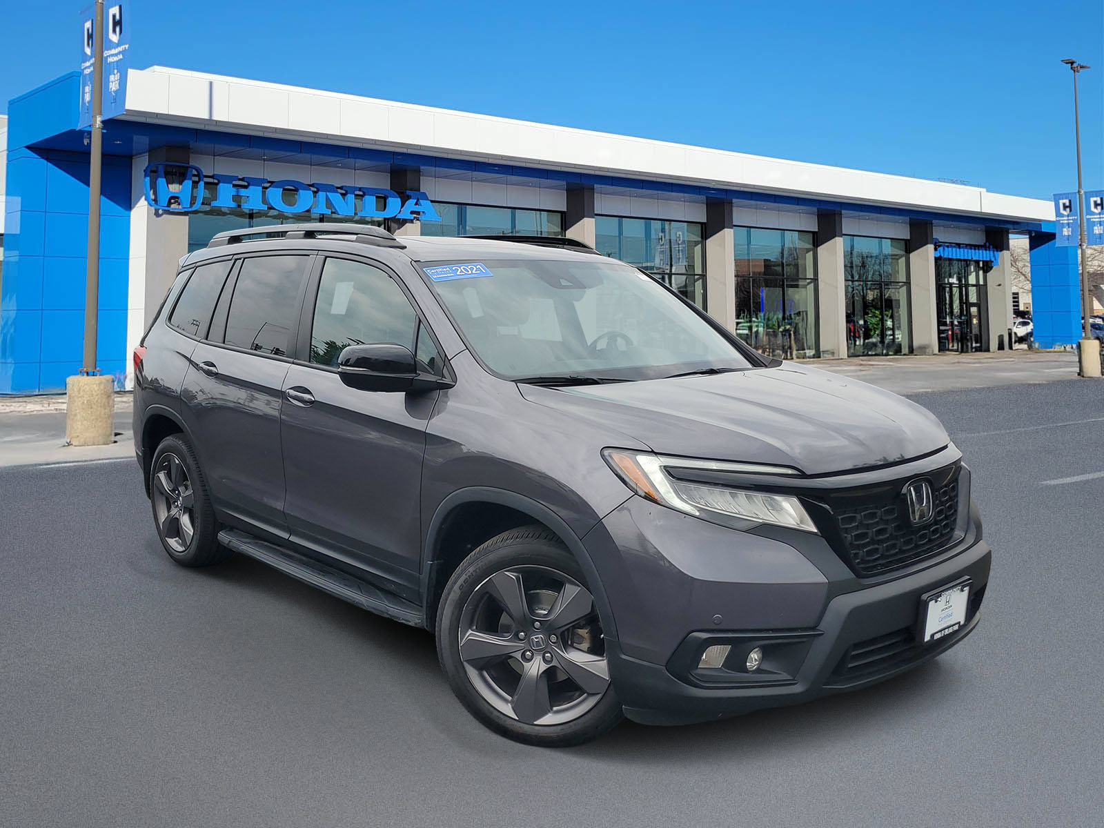 Certified 2021 Honda Passport Touring