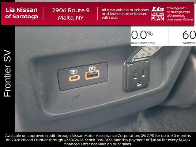 New 2026 Nissan Frontier SV w/ SV Convenience Package image 32
