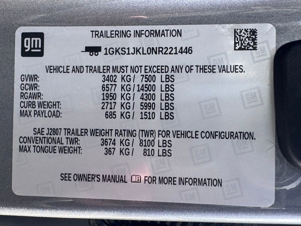 Used 2022 GMC Yukon XL Denali w/ Denali Premium Package image 48