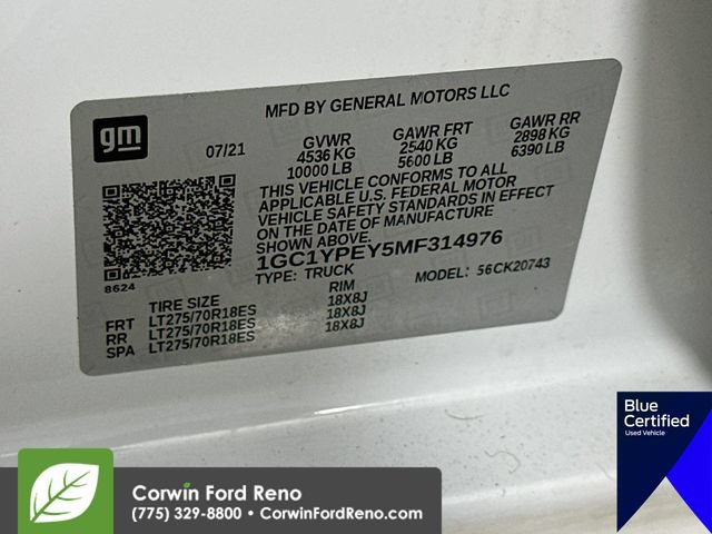 Used 2021 Chevrolet Silverado 2500 LTZ AWD/4WD image 35