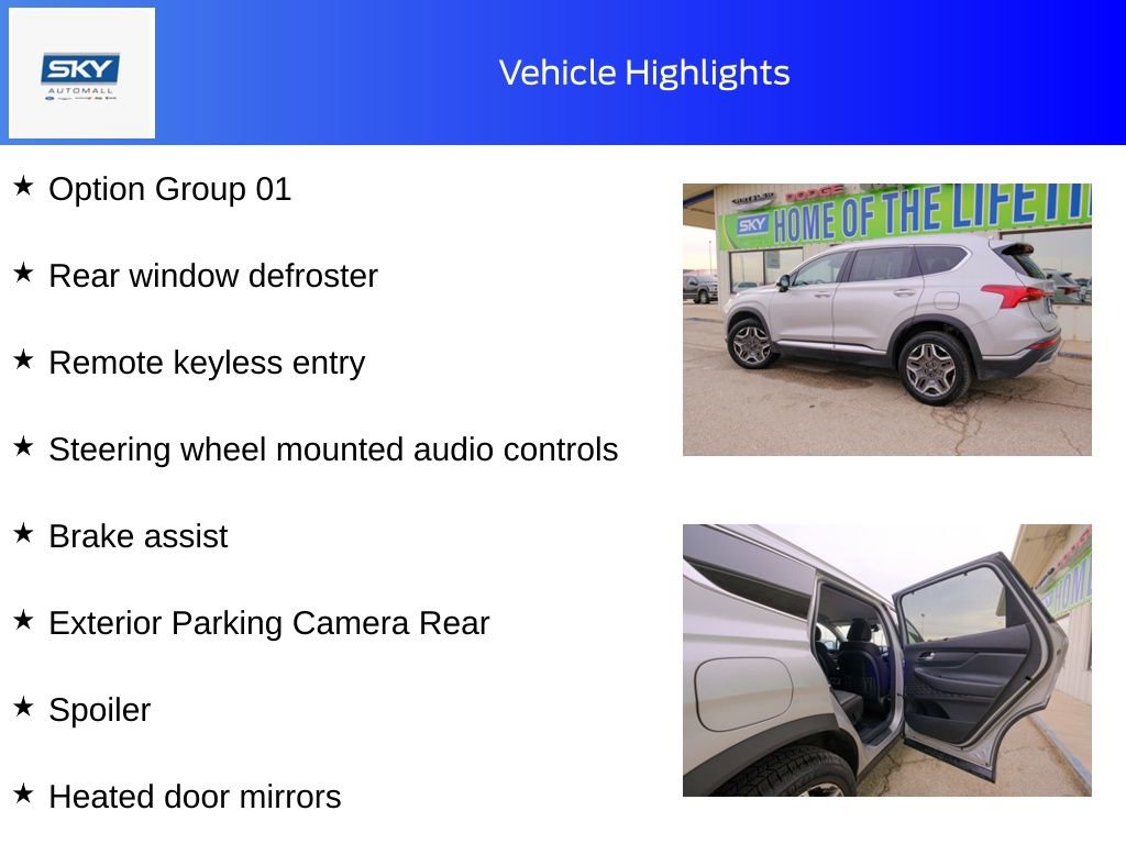 Used 2023 Hyundai Santa Fe SEL Convenience image 9