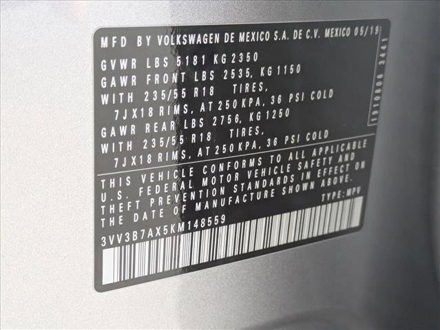 Used 2019 Volkswagen Tiguan SEL image 27