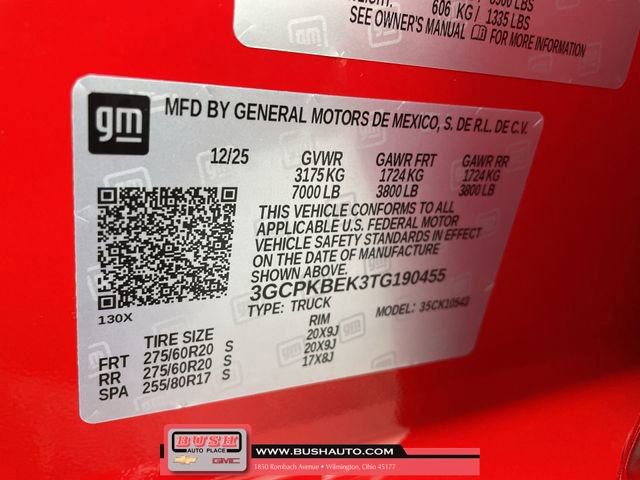 New 2026 Chevrolet Silverado 1500 Custom w/ Turbomax Blackout Package image 34