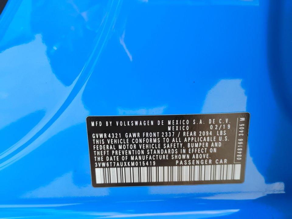 Used 2019 Volkswagen GTI Rabbit Edition FWD image 39