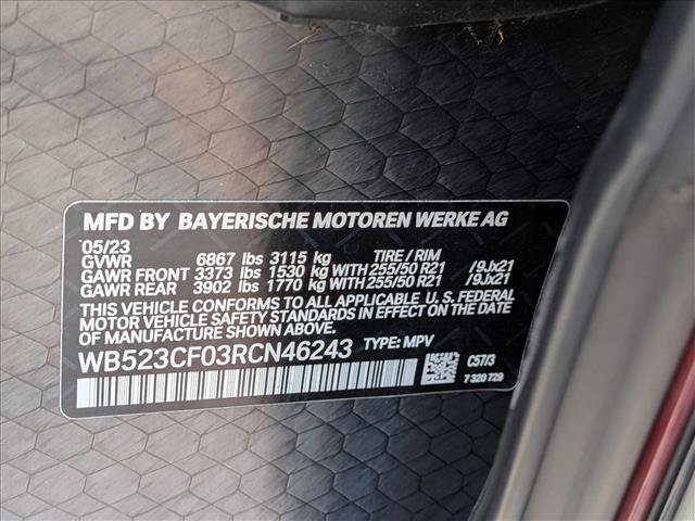 Certified 2024 BMW iX xDrive50 w/ Sport Package AWD/4WD image 25
