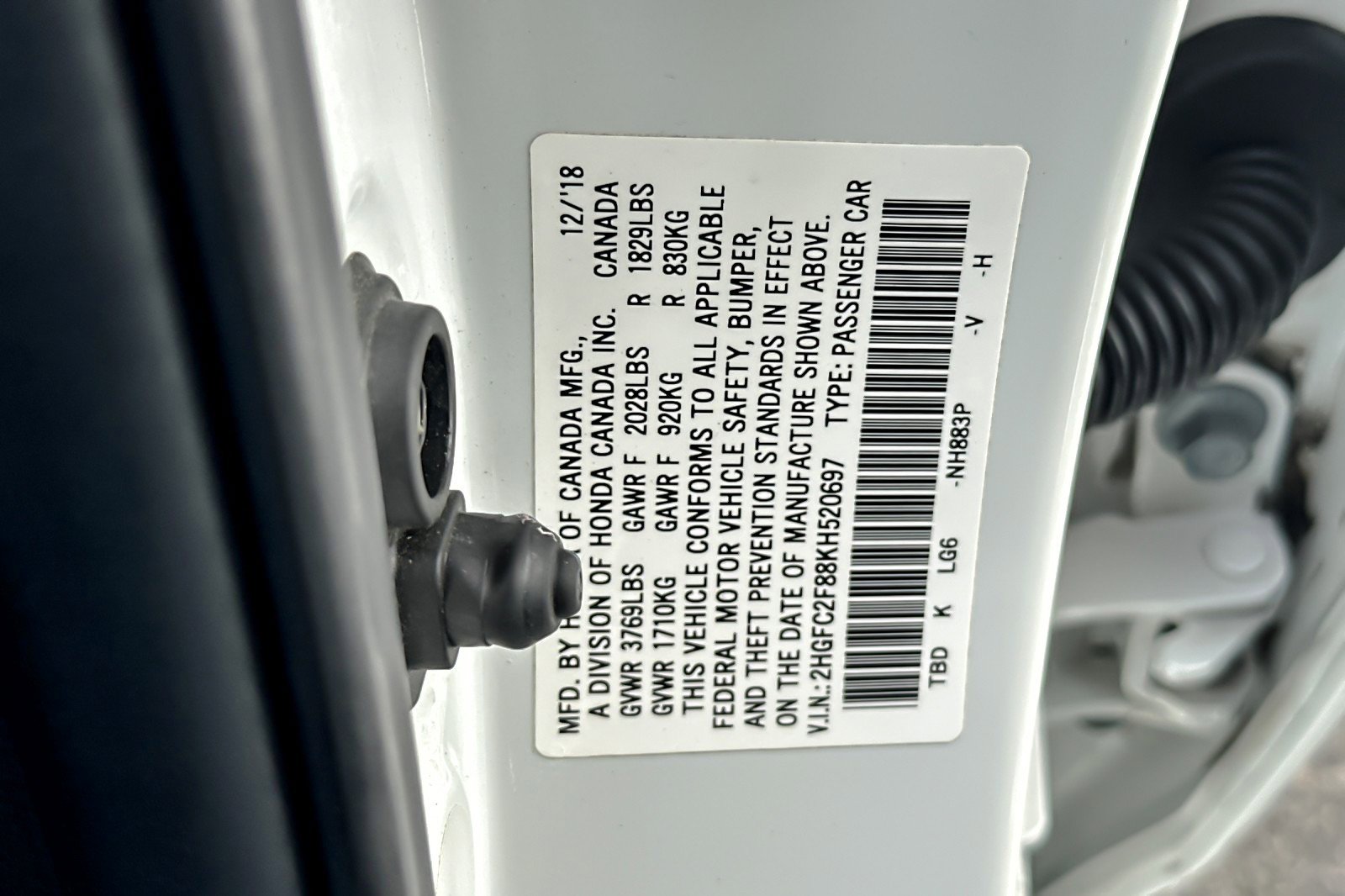 Used 2019 Honda Civic Sport image 26