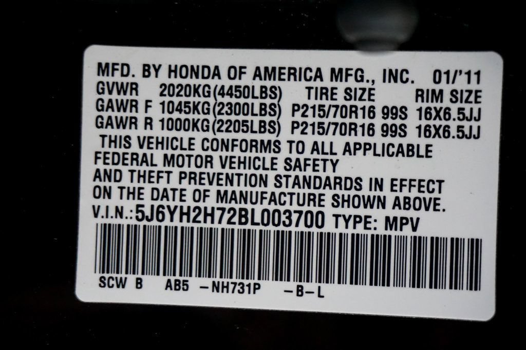 Used 2011 Honda Element EX image 19