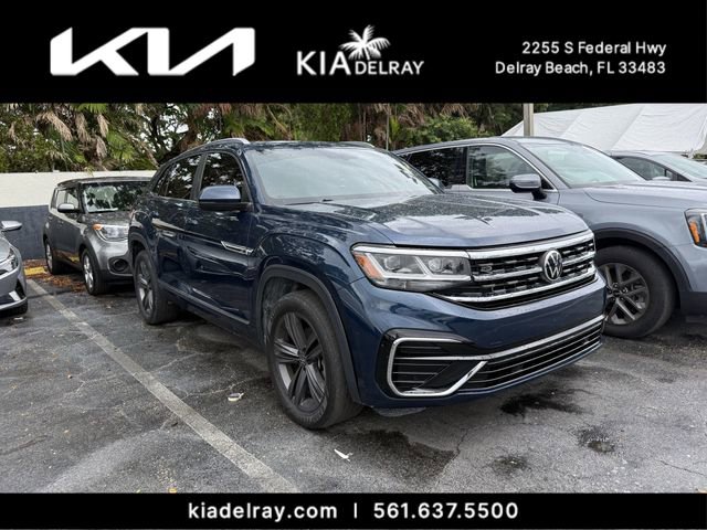 Used 2021 Volkswagen Atlas Cross Sport SE w/ Panoramic Sunroof Package FWD image 1