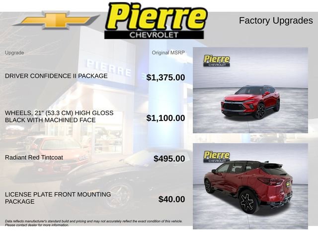 New 2026 Chevrolet Blazer RS w/ Driver Confidence II Package AWD/4WD image 13