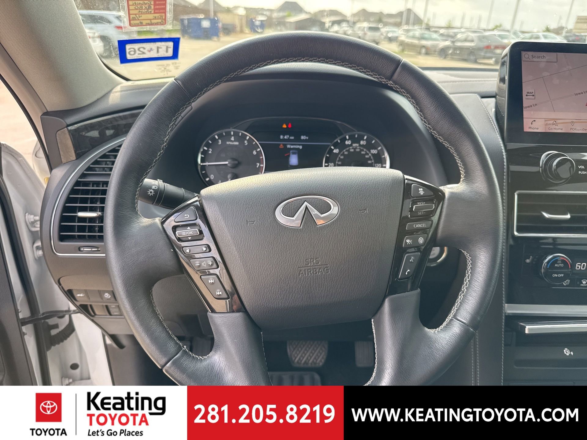Used 2022 INFINITI QX80 Luxe w/ Cargo Package RWD image 17