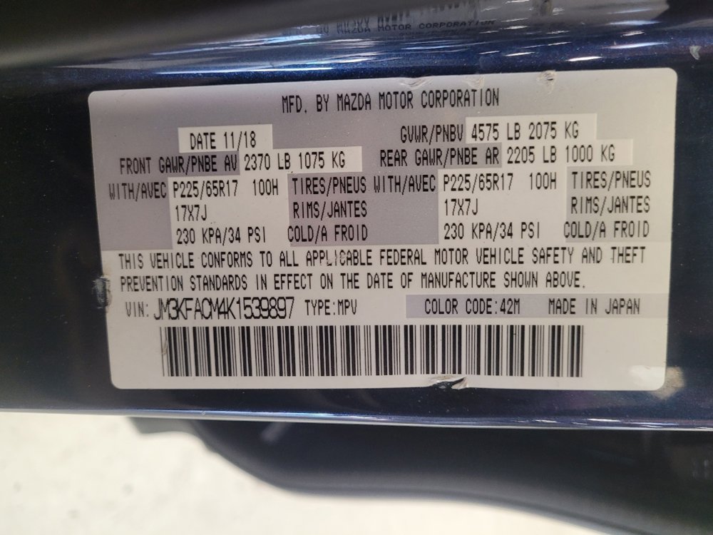 Used 2019 MAZDA CX-5 Touring image 33