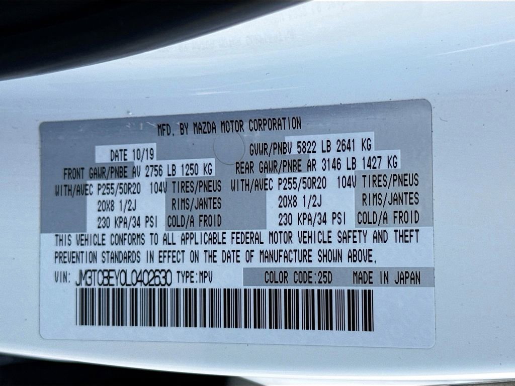 Used 2020 MAZDA CX-9 Signature AWD/4WD image 36