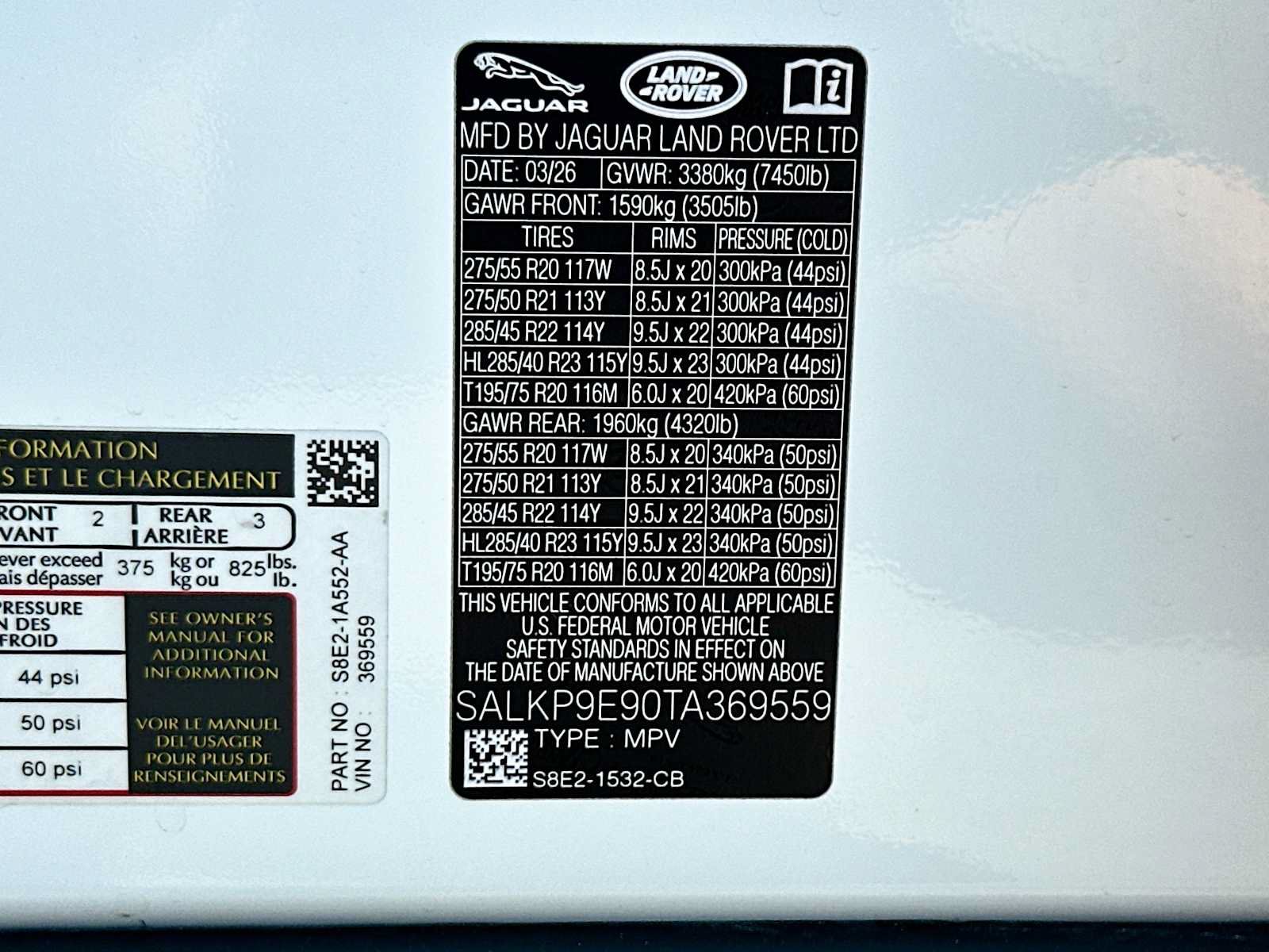 Used 2026 Land Rover Range Rover SE AWD/4WD image 33