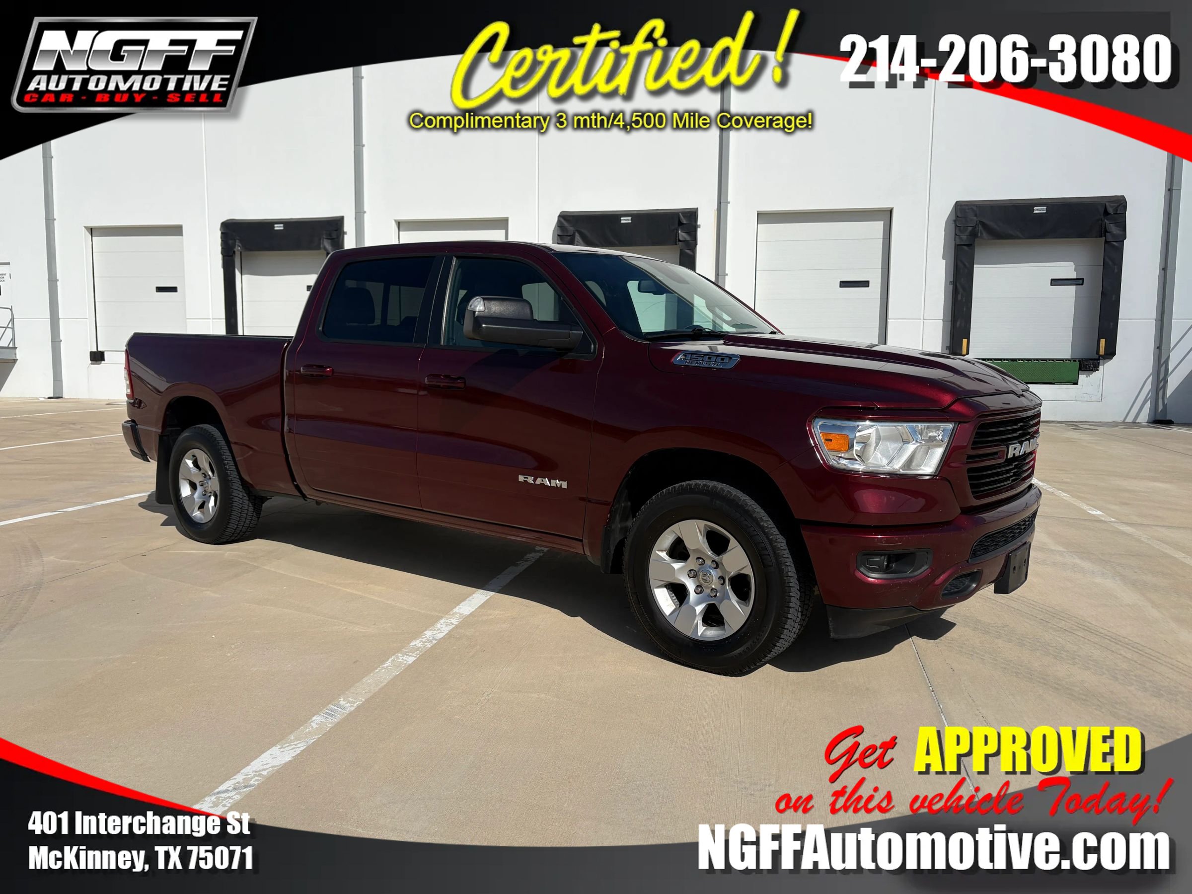 Used 2019 RAM 1500 Big Horn AWD/4WD image 1