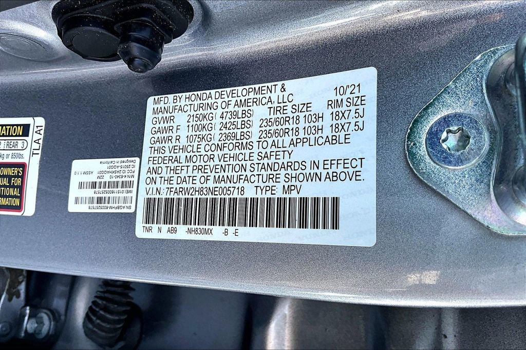 Used 2022 Honda CR-V EX-L image 35