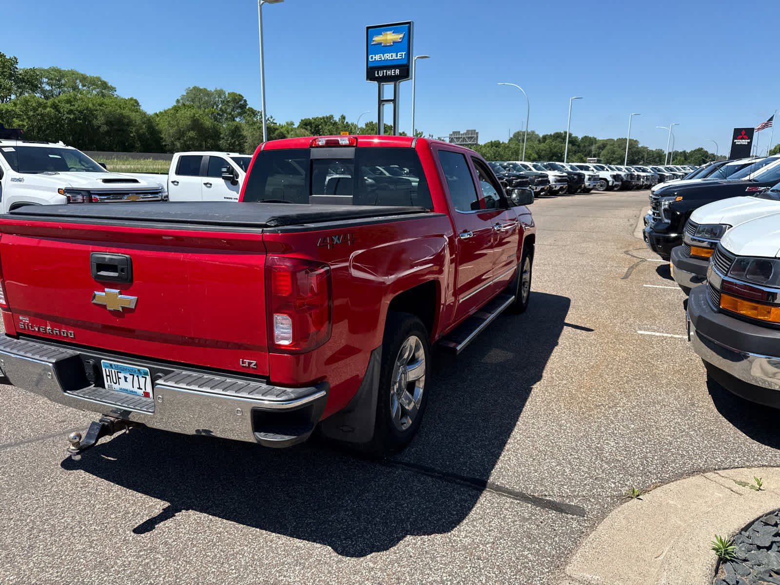 Used 2018 Chevrolet Silverado 1500 LTZ w/ Sport Package AWD/4WD image 4