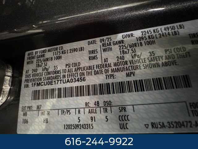 New 2026 Ford Escape SE w/ Class II Trailer Tow Package FWD image 21