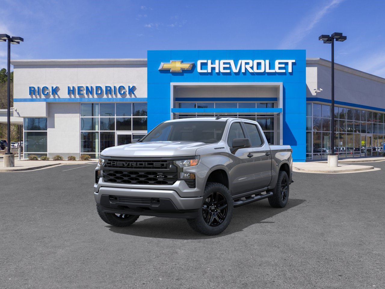 New 2026 Chevrolet Silverado 1500 Custom w/ Turbomax Blackout Package AWD/4WD image 10