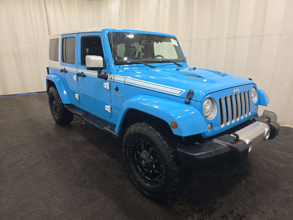 Used 2017 Jeep Wrangler Unlimited Sahara w/ Quick Order Package 24E Chief AWD/4WD image 3