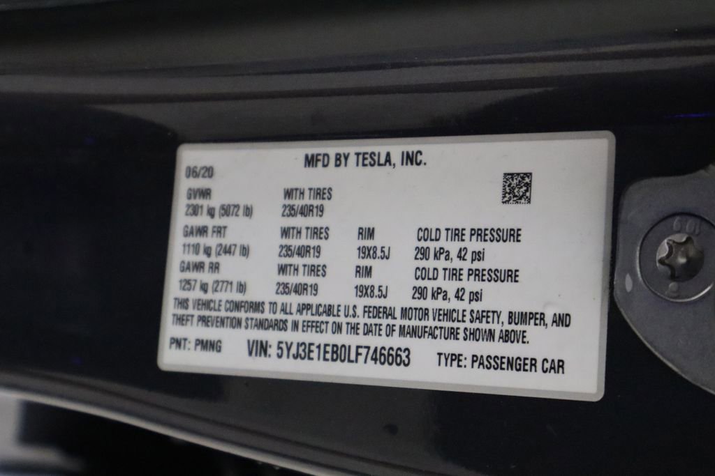 Used 2020 Tesla Model 3 Long Range AWD/4WD image 39