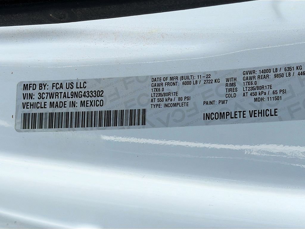 Used 2022 RAM 3500 Tradesman AWD/4WD image 31