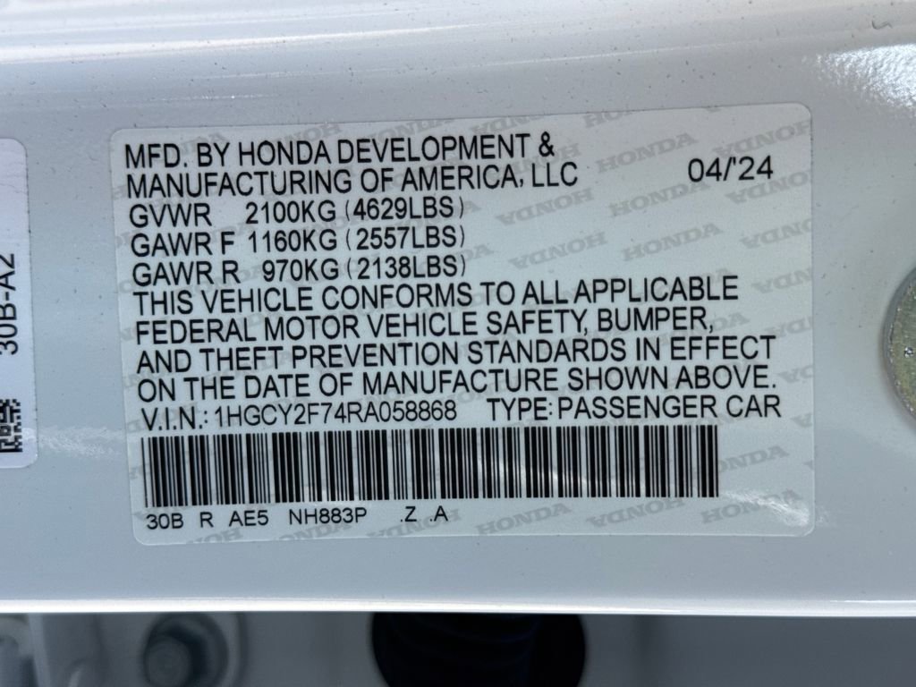 Used 2024 Honda Accord Sport image 30