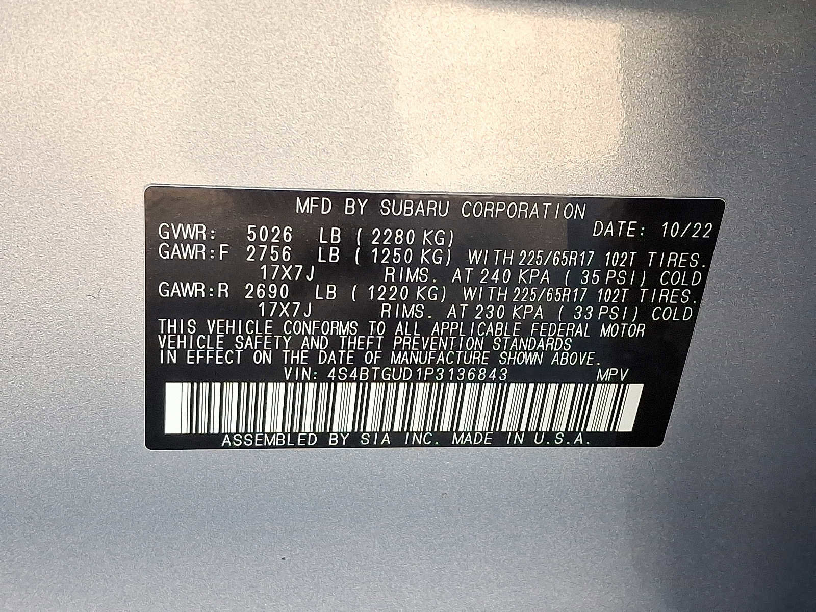 Used 2023 Subaru Outback Wilderness image 32