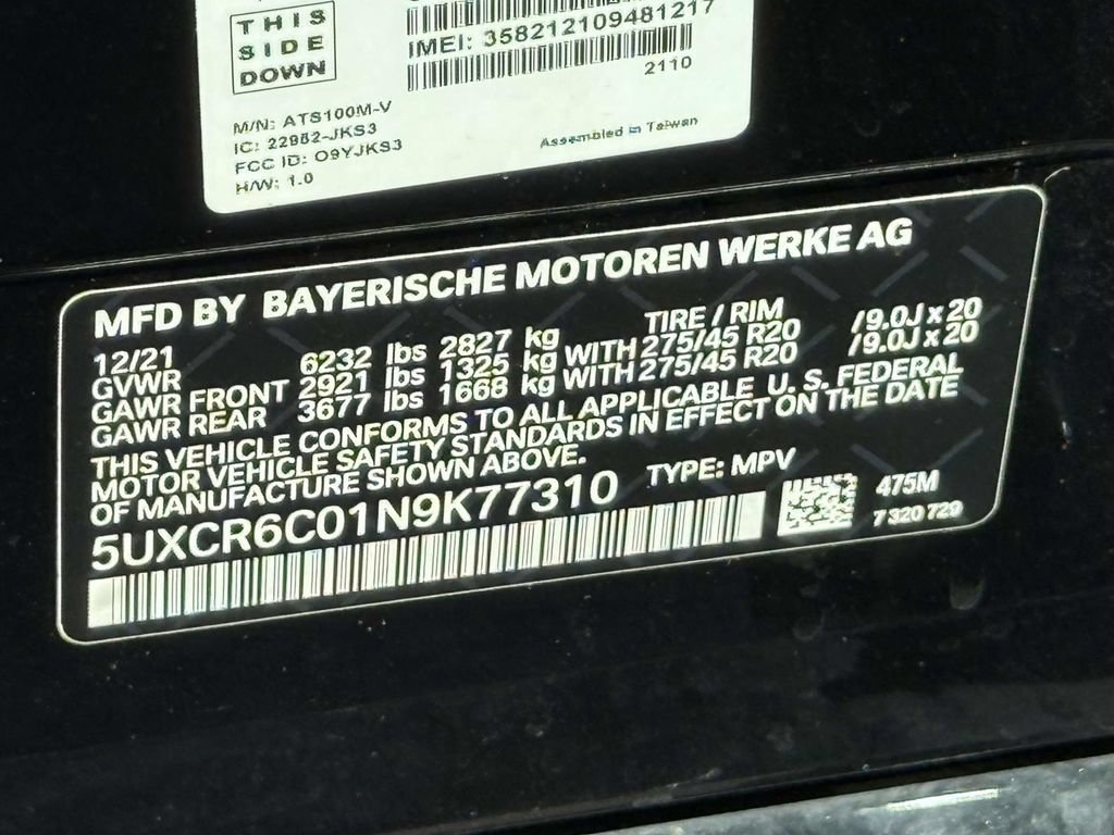 Used 2022 BMW X5 xDrive40i w/ M Sport Package AWD/4WD image 29