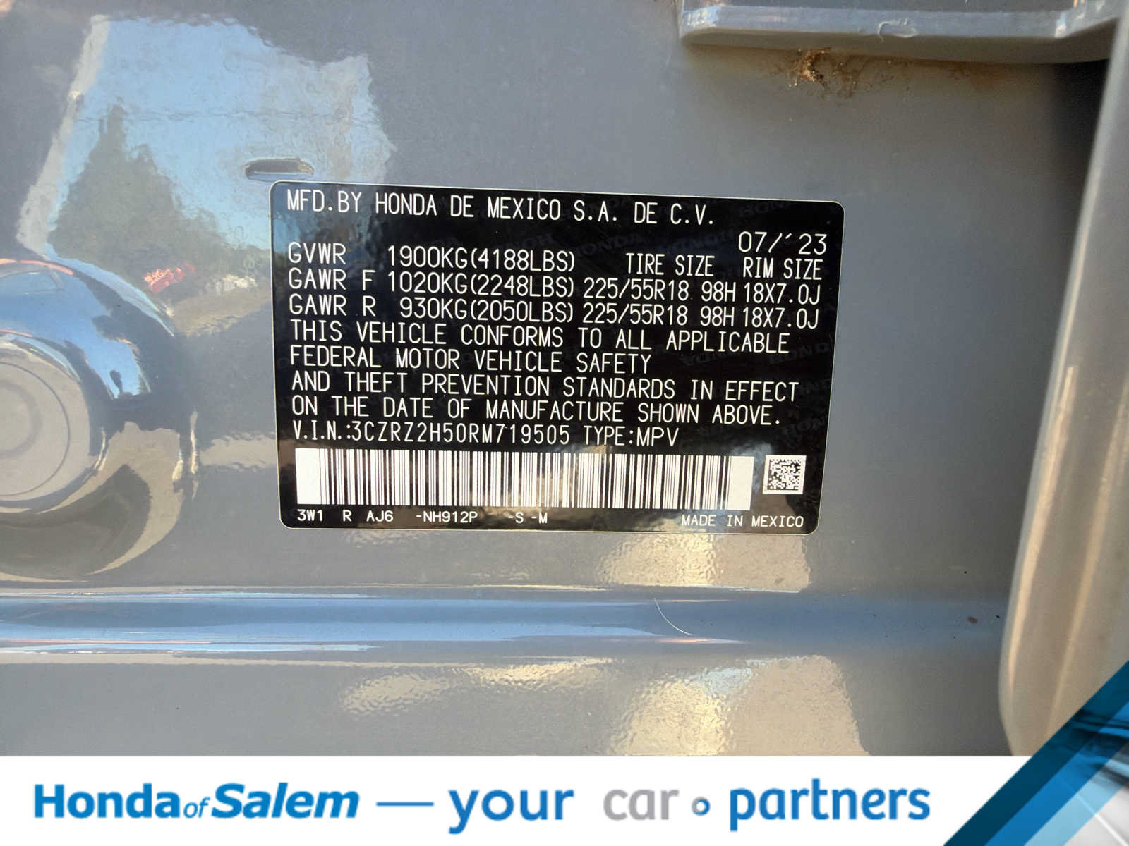 Used 2024 Honda HR-V Sport image 21