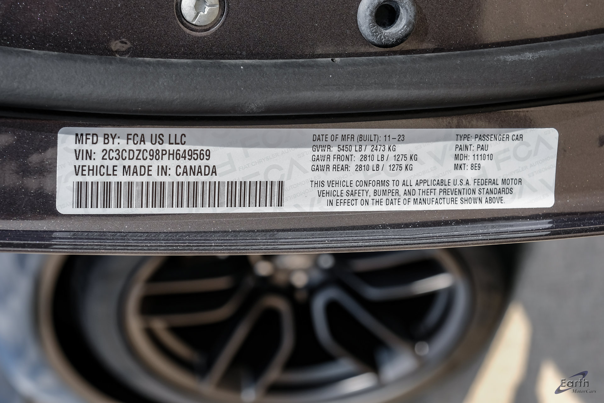 Used 2023 Dodge Challenger SRT Hellcat RWD image 92