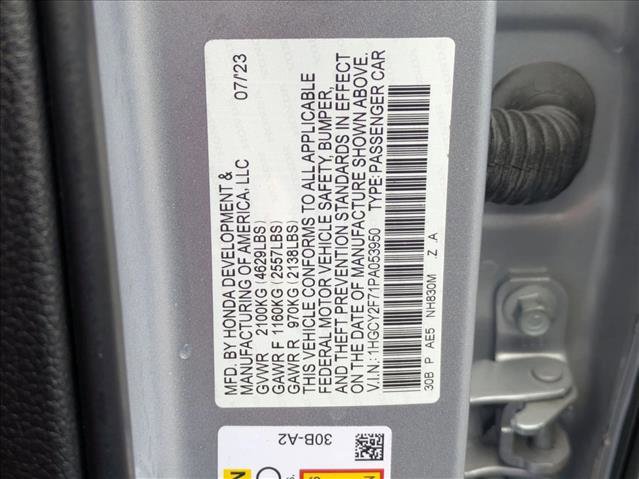 Certified 2023 Honda Accord Sport image 23