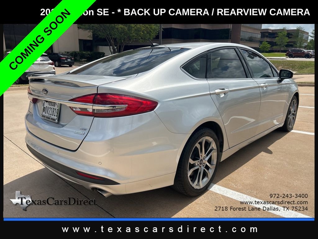 Used 2017 Ford Fusion SE w/ Equipment Group 201A FWD image 3