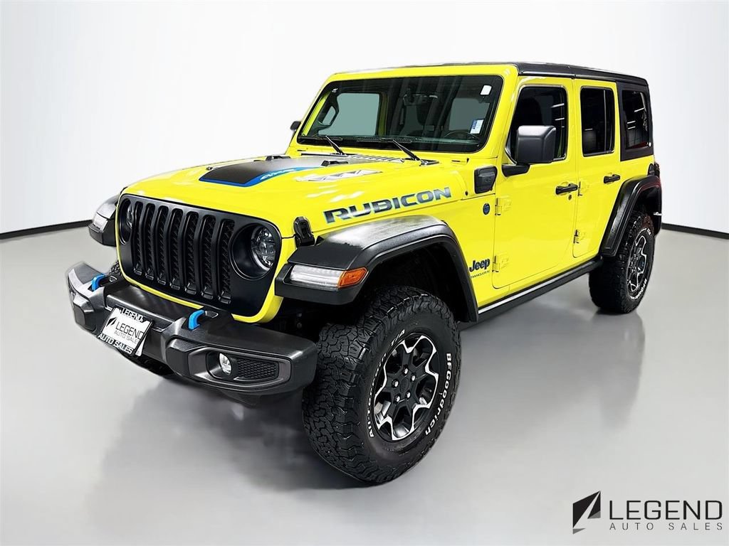 Used 2023 Jeep Wrangler Unlimited Rubicon 4xe w/ Cold Weather Group