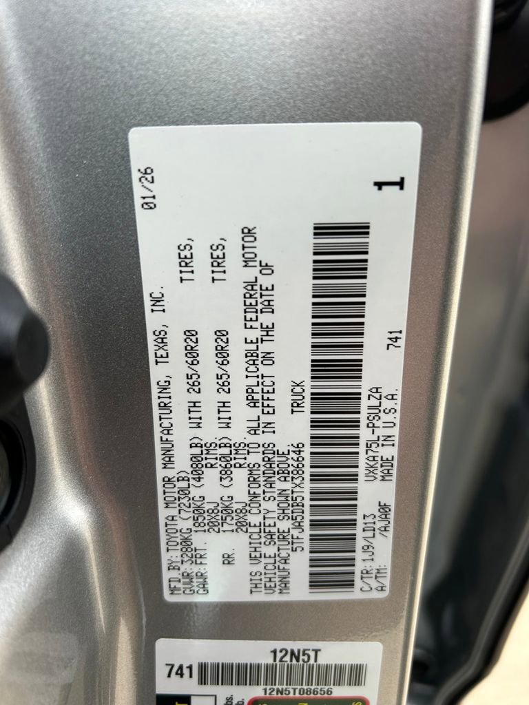 New 2026 Toyota Tundra Limited image 10