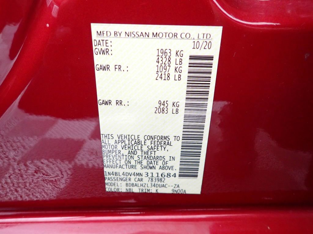 Used 2021 Nissan Altima 2.5 SV w/ SV Premium Package FWD image 49