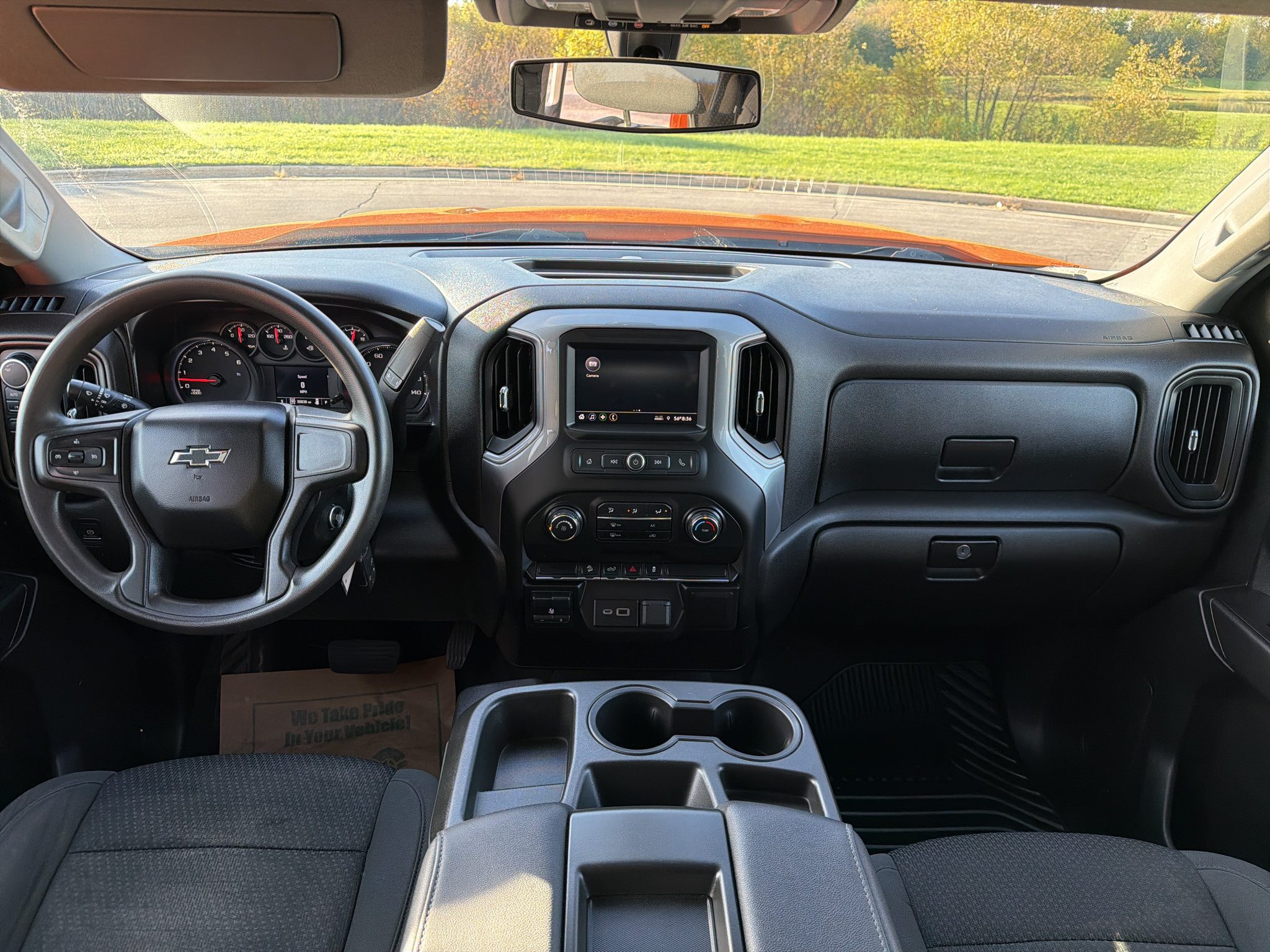Used 2021 Chevrolet Silverado 1500 Custom Trail Boss w/ LPO, Dark Essentials Package AWD/4WD image 19