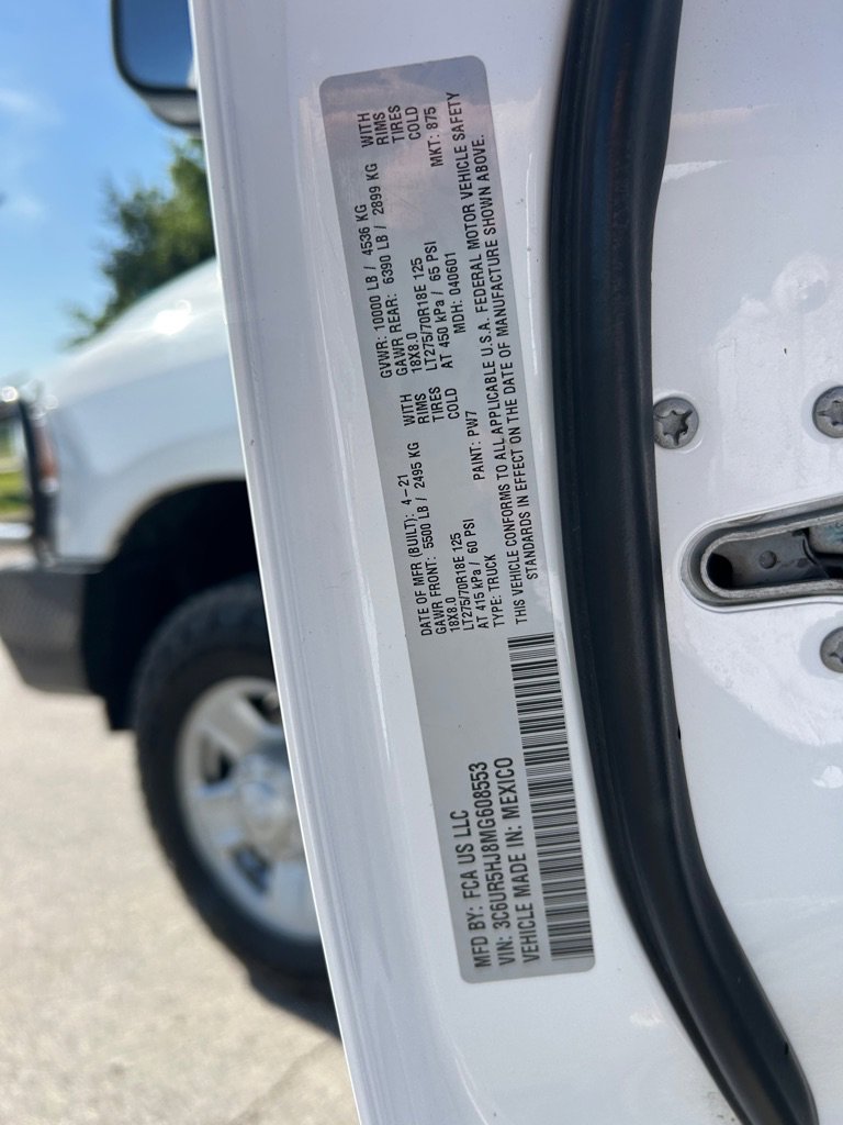 Used 2021 RAM 2500 Tradesman AWD/4WD image 25