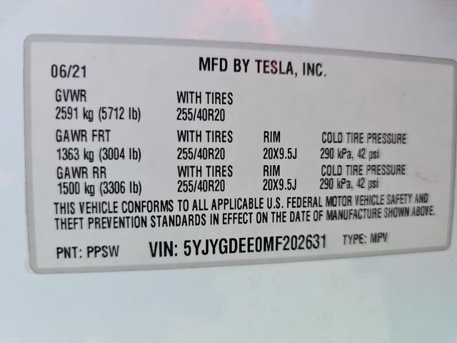 Used 2021 Tesla Model Y Long Range AWD/4WD image 27