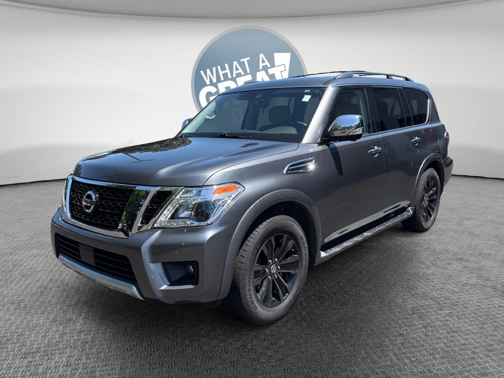 Used 2018 Nissan Armada Platinum w/ Interior Lighting Package RWD image 8