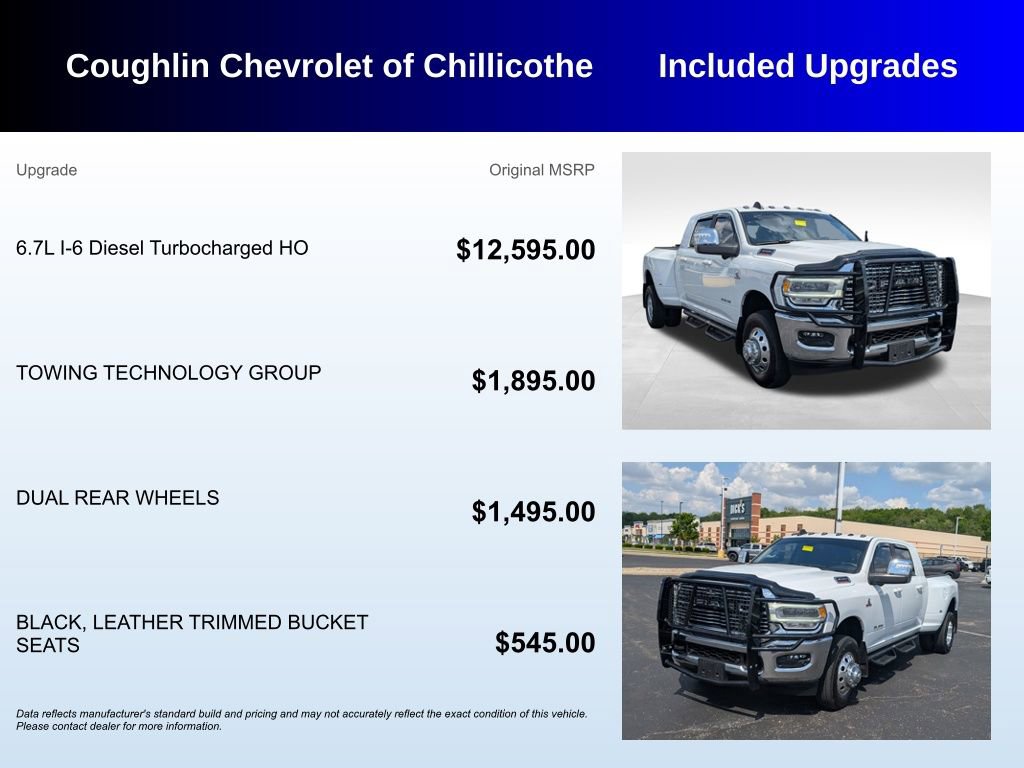 Used 2024 RAM 3500 Laramie w/ Towing Technology Group image 3